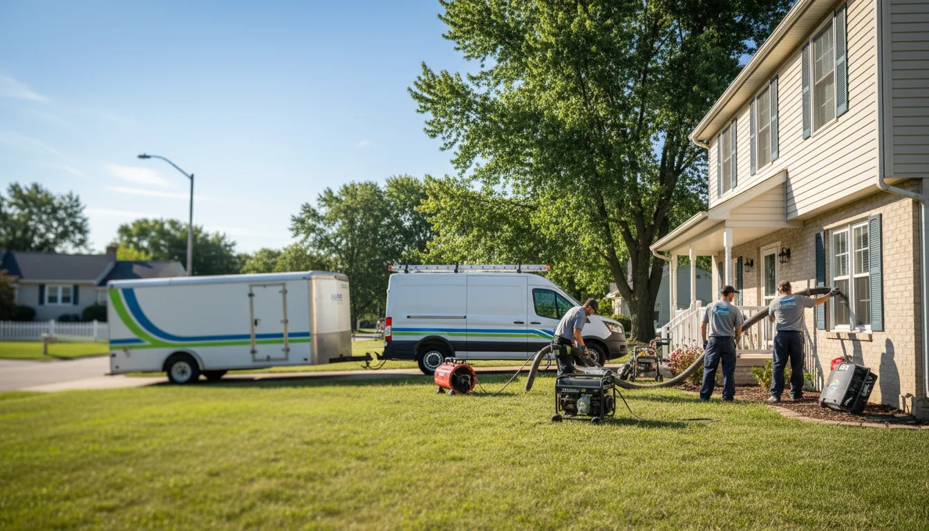 Flooded Basement Restoration And Cleanup With Repair in Maria Stein, OH near me